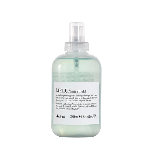 Davines Melu hair shield bottle on a white background
