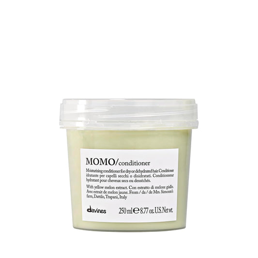 Davines Momo conditioner jar on a white background