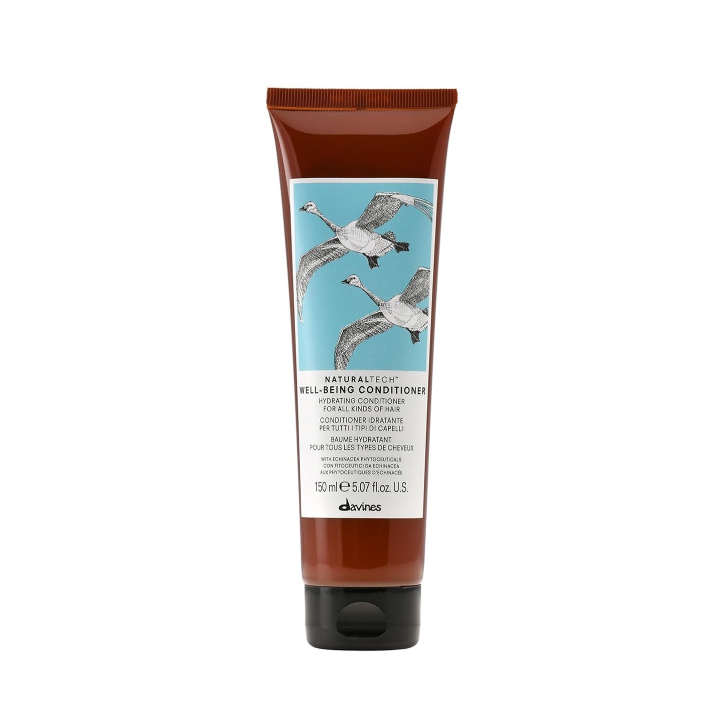 Tube of devines Natural Tech Well-Being Conditioner on a white background
