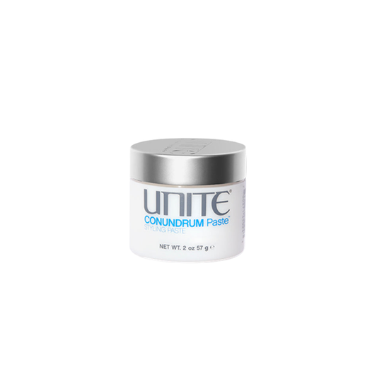 Unite Conundrum Paste jar on a white background