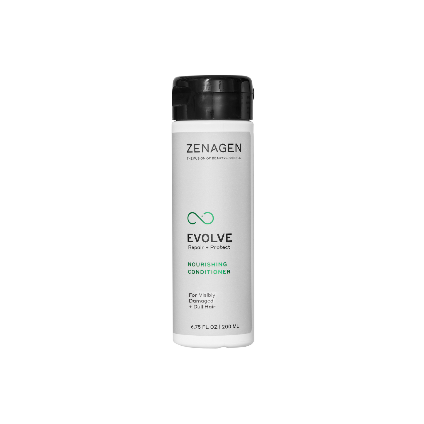 Zenagen Evolve Nourishing Conditioner bottle on a white background
